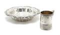 A Group of Two Silver and Silverplate Articles Gorham