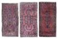A Group of Three Sarouk Rugs