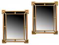 PAIR OF GEORGIAN STYLE GILT MIRRORS