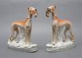 A Pair of English Ceramic Figures Staffordshire