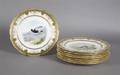 A Group of Eight Minton Ornithological Plates