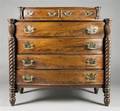 An American Empire Mahogany Chest of Drawers
