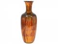 TECO AVENTURINE GLAZED POTTERY VASE