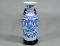 BLUE AND WHITE PORCELAIN VASE
