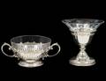 SET OF TWELVE STERLING SILVER CUP HOLDERS