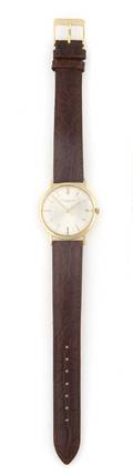 An 18 Karat Yellow Gold Wristwatch Vacheron  Constantin