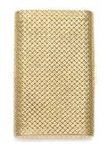 An 18 Karat Yellow Gold Woven Hinged Cigarette Case Van Cleef  Arpels