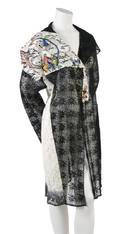 A Christian Lacroix Black Lace Long Cardigan