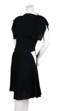 An Alaia Black Jersey Dress