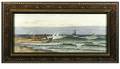 388A Alfred Thompson Bricher Coastal Seascape Gouache