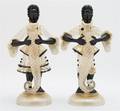 A Pair of Venetian Glass Blackamoors