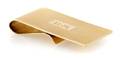 A 14 Karat Yellow Gold Money Clip Tiffany  Co