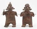 Two PreColumbian Style Terracotta Figures