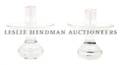 A Pair of Steuben Candlesticks