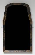 A Queen Anne Style Lacquered Mirror