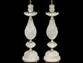 SUPERB PAIR OF ROCK CRYSTAL LAMPS