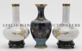 Three Chinese Cloisonne Vases