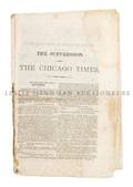 PREFIRE IMPRINT SUPPRESSION OF THE CHICAGO TIMES