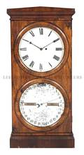 An American Time and Date Double Dial Clock
