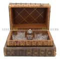 A Book Form Decanter Set