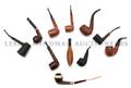A Collection of Ten Wooden Pipes