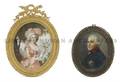 Two Continental Portrait Miniatures