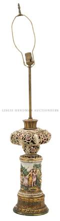 A Capodimonte Lamp