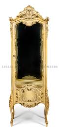 A Neoclassical Painted Vitrine