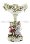 A Continental Porcelain Center Bowl