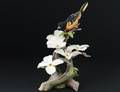 BOEHM PORCELAIN FIGURE NORTHERN ORIOLE WITH DOGWOOD