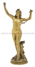 A French Bronze Figure FranciosRaoul Larche 18601912