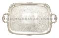 An English Silverplate Tea Tray Matthew Boulton