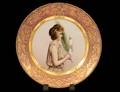 VIENNA PORCELAIN CABINET PLATE
