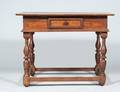 COLONIAL WALNUT CENTER TABLE