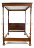 A Mahogany Tester Bed