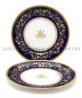 A Set of English Porcelain Plates and Soups Mintons