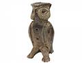PRECOLUMBIAN OCARINA POTTERY OWL VESSEL