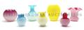 A Collection of Seven Victorian Glass Vases