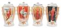 A Set of Four Limited Edition Marilyn Monroe Steins