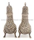 A Pair of American Sterling Silver Casters S Kirk