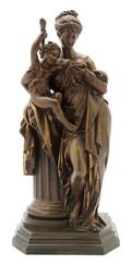 A French Bronze Figural Group AlbertErnest CarrierBelleuse 18241887
