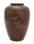 A Japanese Bronze Vase