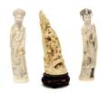 A Collection of Chinese Carved Ivory Articles