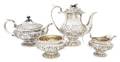 An Assembled English Silver Tea and Coffee Service George Hunter II