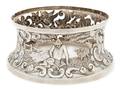 An Irish Silverplate Dish Ring