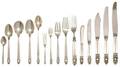 An American Sterling Silver Flatware Service for Twelve International