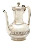 An American Sterling Silver Chocolate Pot Tiffany  Co