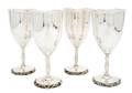 A Set of Mexican Sterling Silver Goblets for Twelve Juvento Lopez Reyes