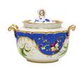 A Russian Porcelain Lidded Sugar Bowl Kornilov