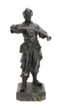 A Russian Bronze Figure Stanislaw Lewandwoski